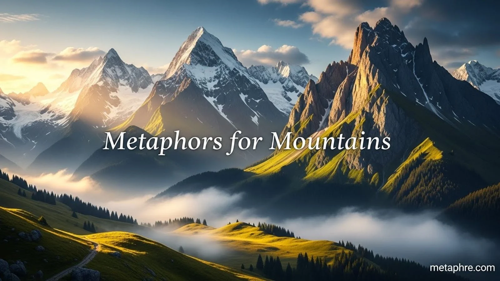 Metaphors for Mountains