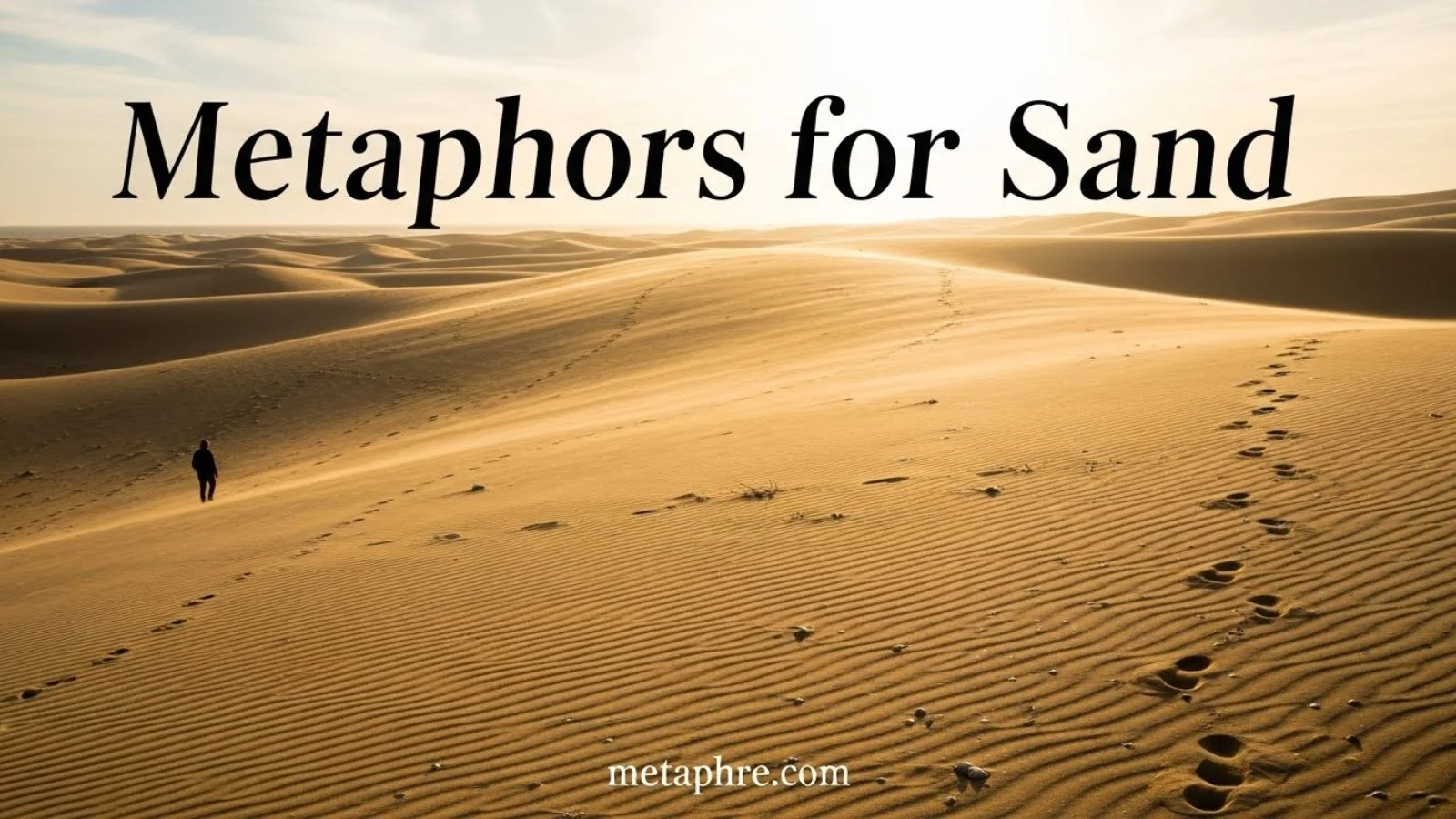Metaphors for Sand